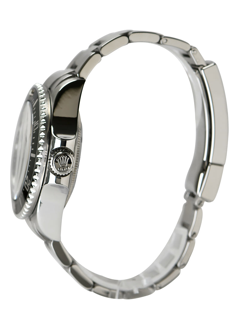 Rolex Sea-Dweller Deep Sea in Stainless Steel  on Oyster Steel Bracelet with Black Dial