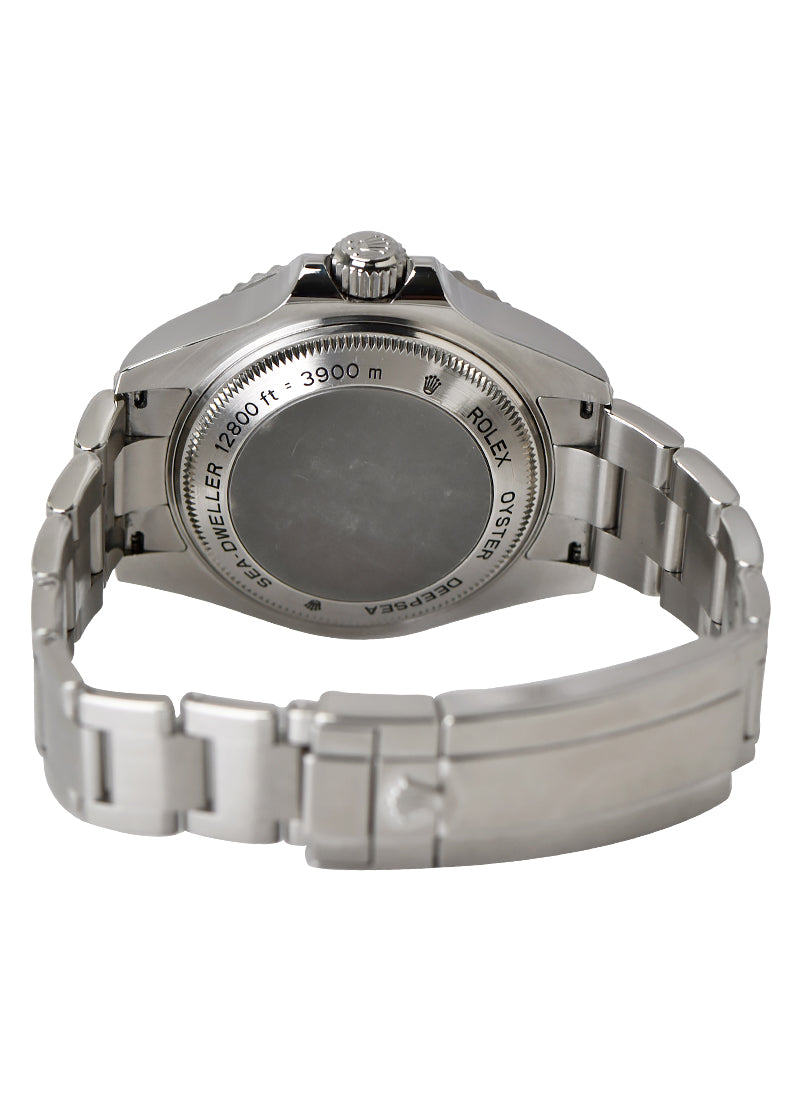 Rolex Sea-Dweller Deep Sea in Stainless Steel  on Oyster Steel Bracelet with Black Dial